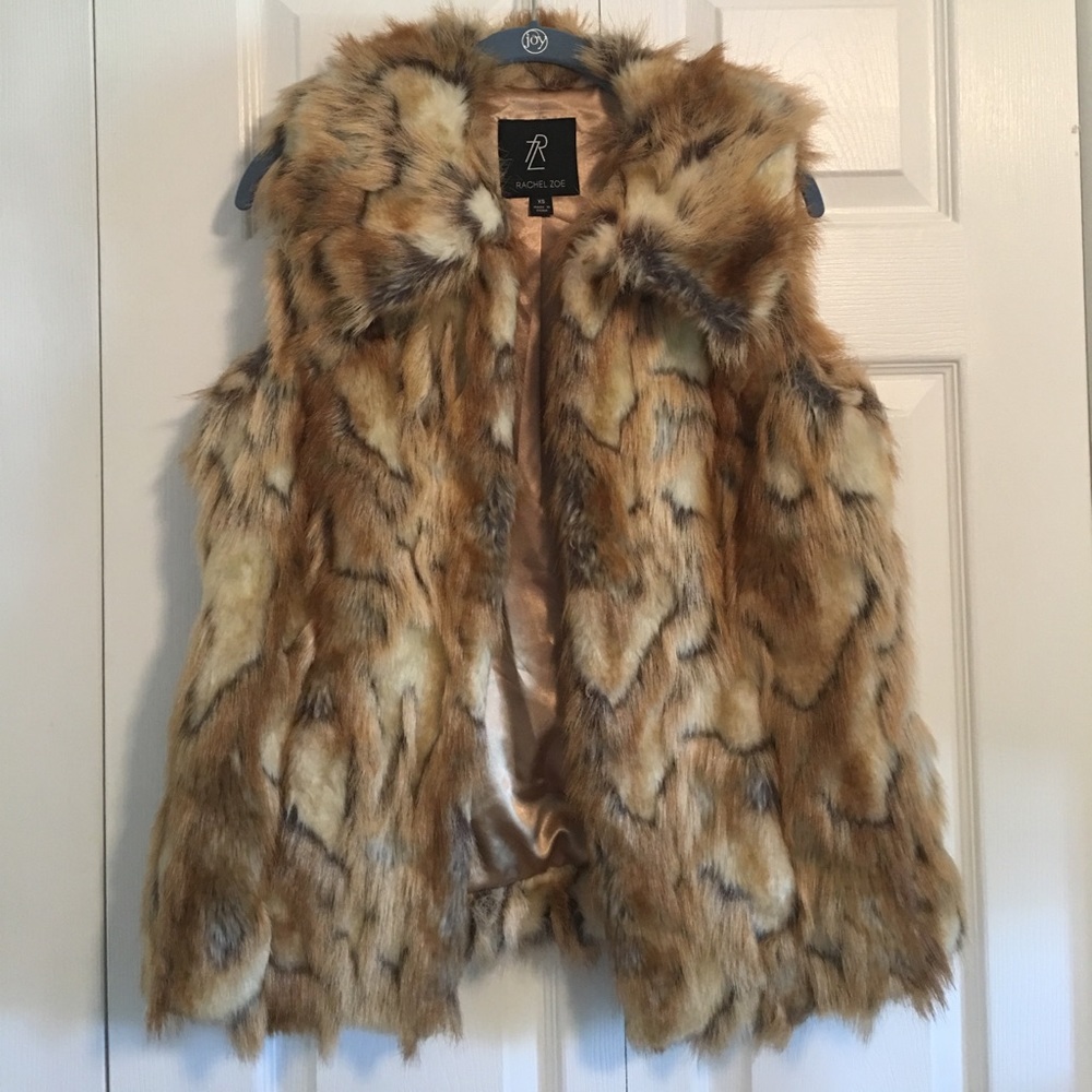 *Rachel Zoe* Faux Fur Vest